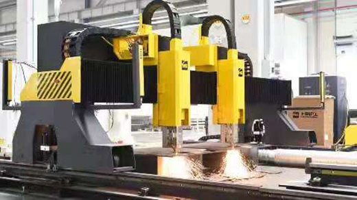 太阳城网址双头龙门激光切割机