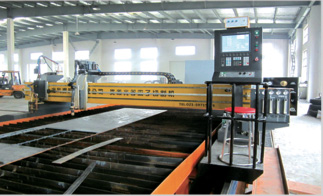 太阳城网址GS系列高精度重工款平面数控等离子切割机